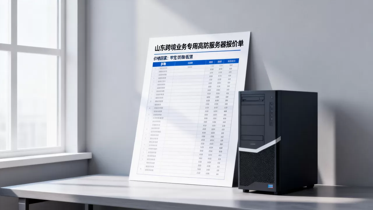 山东跨境业务租高防服务器的报价单该怎么看，高防服务器价格受哪些因素影响