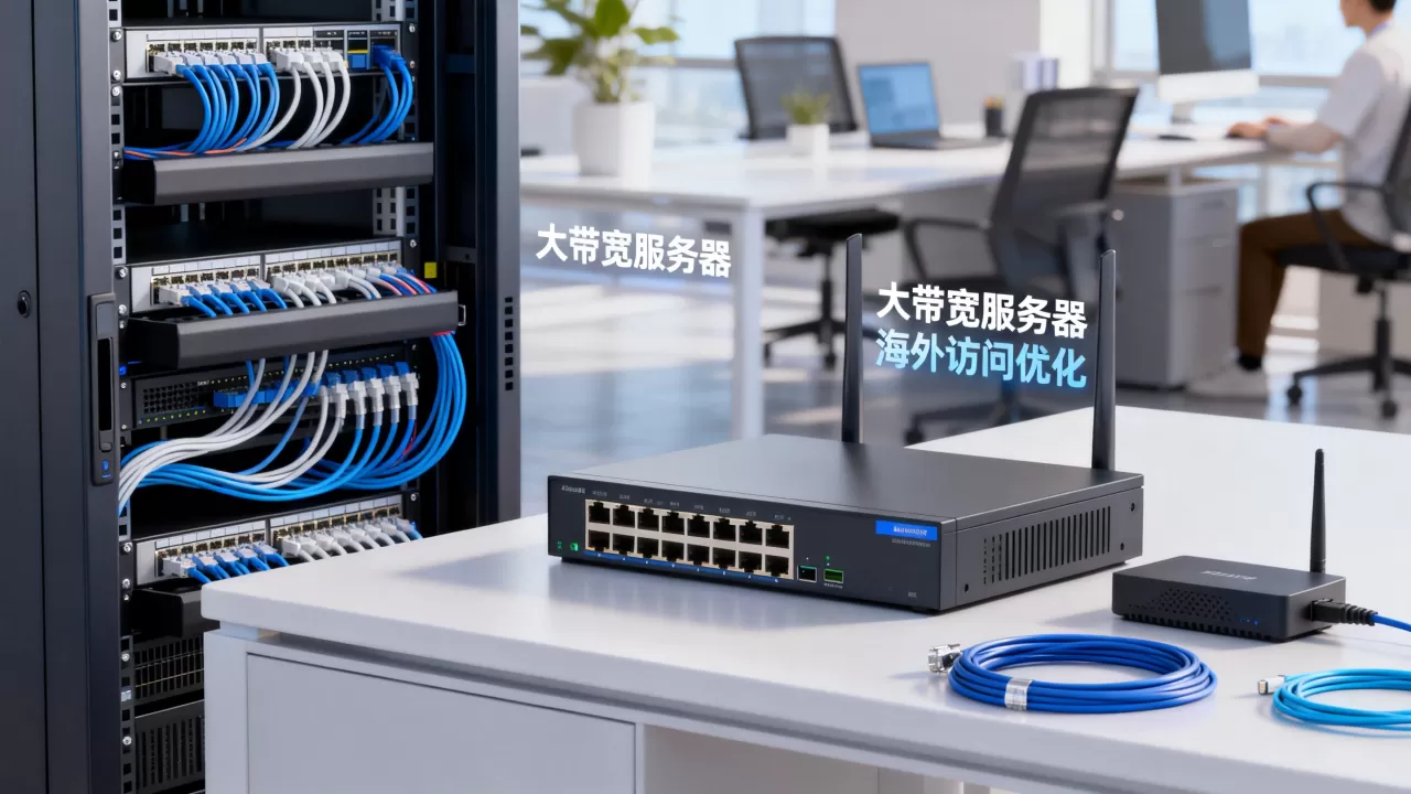 山东企业海外访问慢租大带宽服务器能不能改善