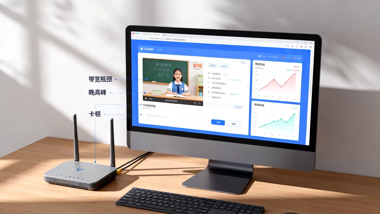 在线课堂晚高峰卡顿的带宽瓶颈出在哪里,怎么办? 在线课堂晚高峰卡顿的带宽瓶颈出在哪里,怎么办?