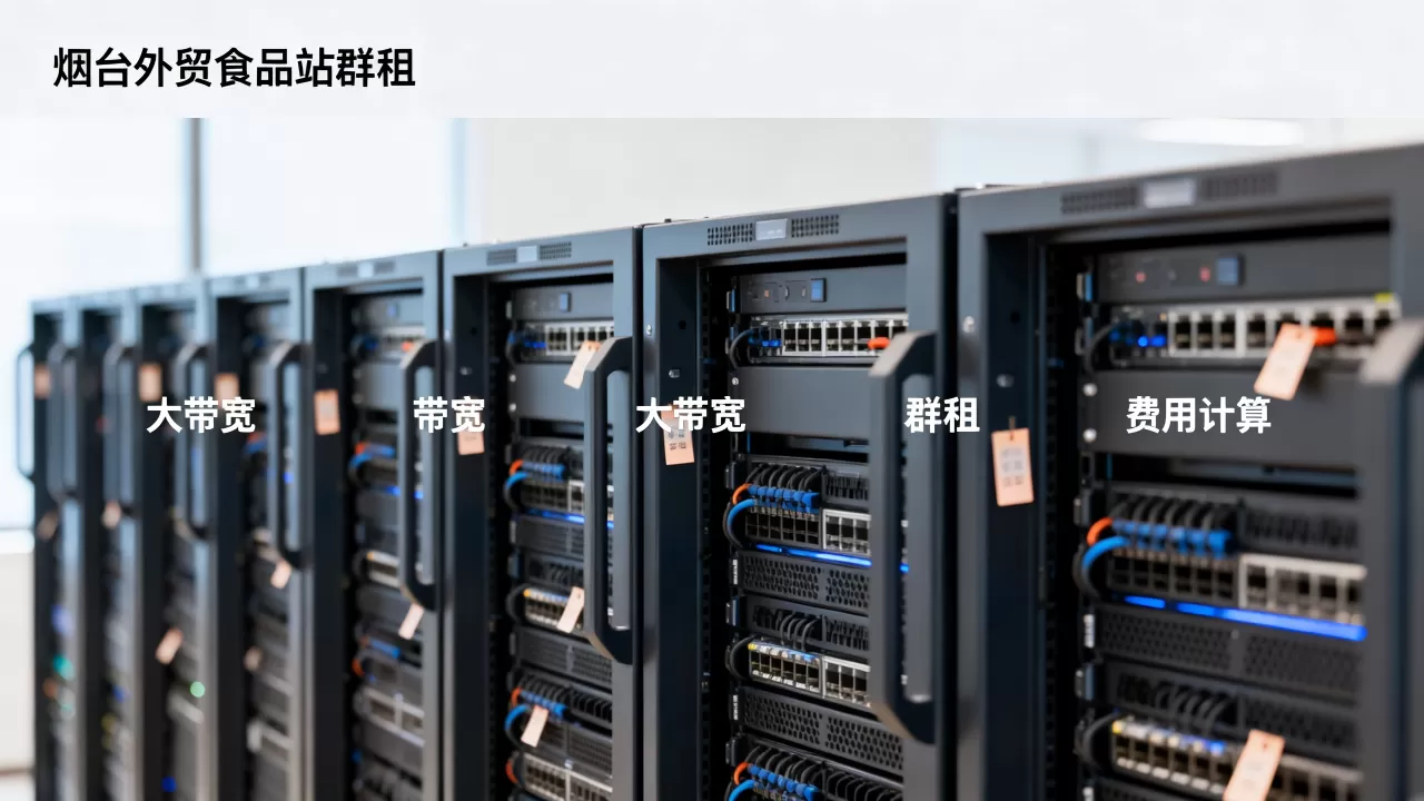 烟台外贸食品站群租大带宽服务器费用怎么算 烟台外贸食品站群租大带宽服务器费用怎么算