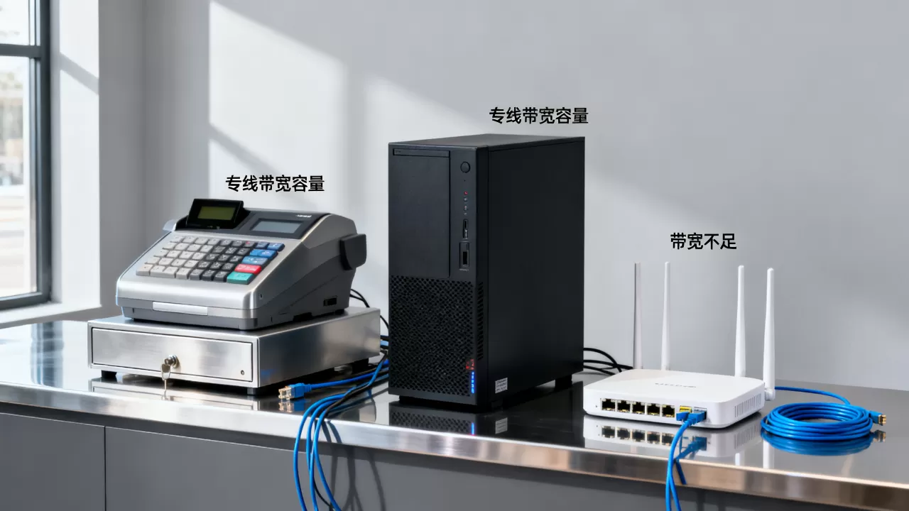 门店收银系统卡顿先从专线带宽容量查起吗,带宽不足怎么办? 门店收银系统卡顿先从专线带宽容量查起吗,带宽不足怎么办?