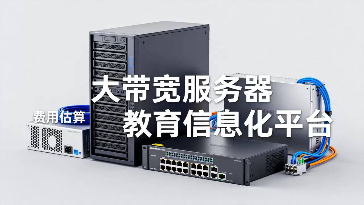 教育信息化平台大带宽服务器费用怎么估算，大带宽服务器多少钱一年