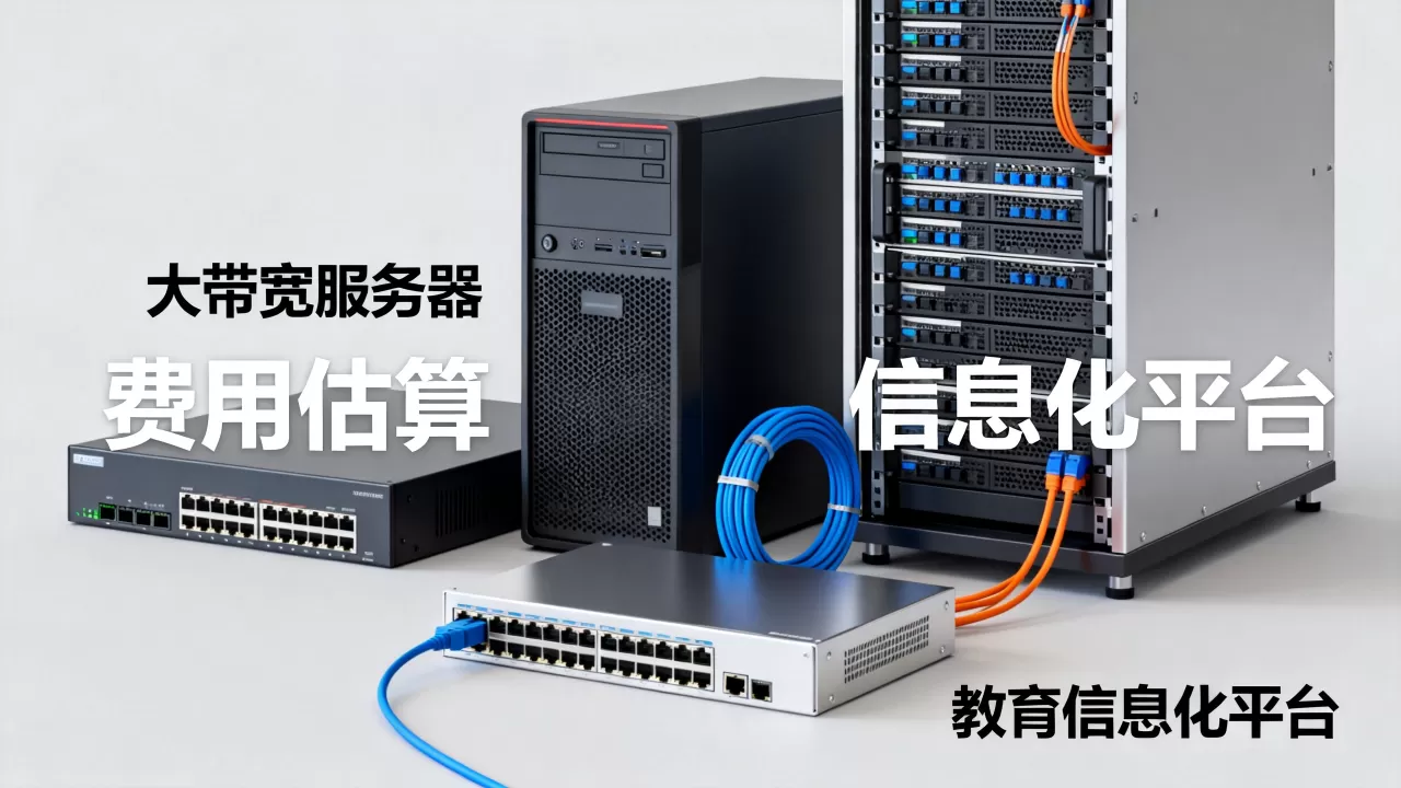 教育信息化平台大带宽服务器费用怎么估算，大带宽服务器多少钱一年