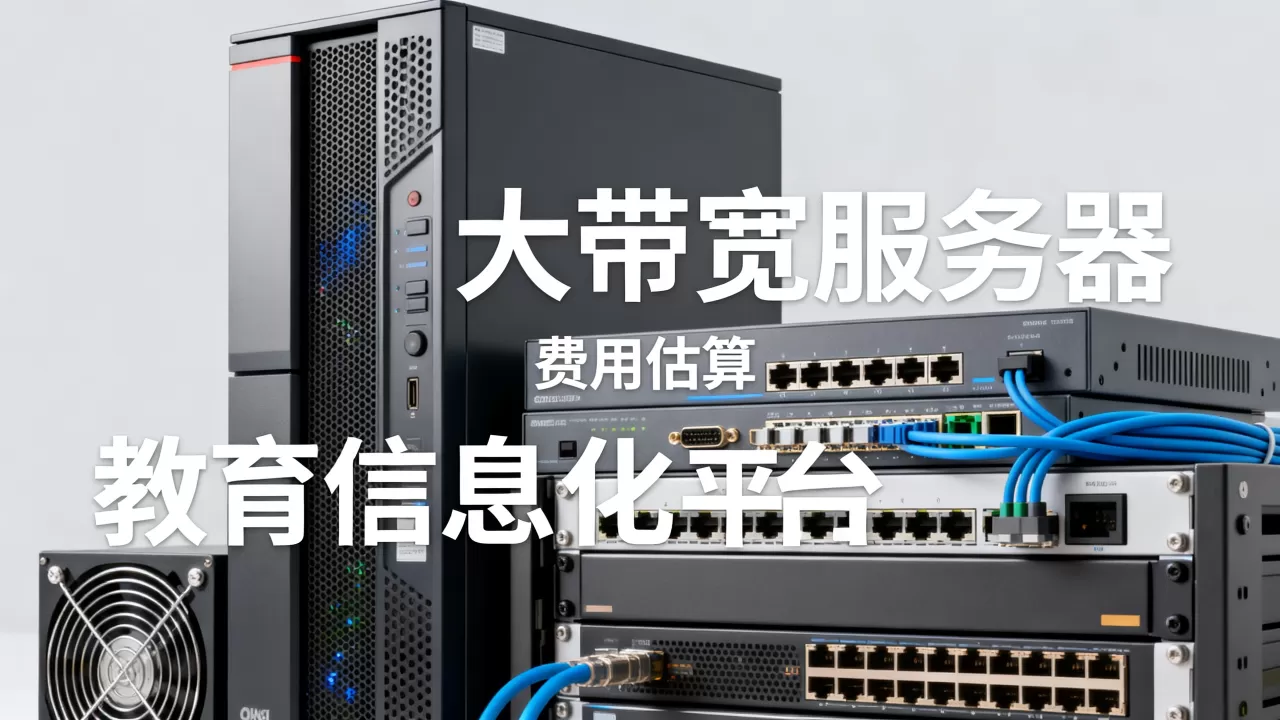 教育信息化平台大带宽服务器费用怎么估算，大带宽服务器多少钱一年