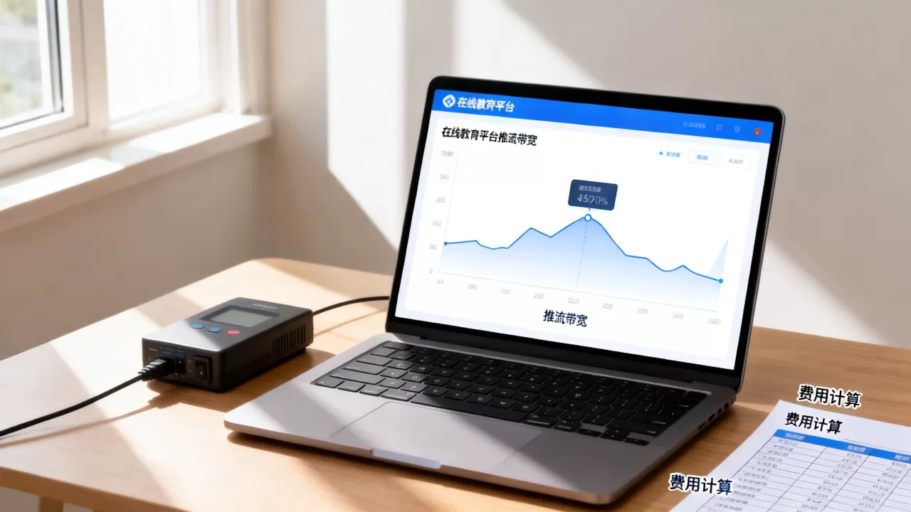 在线教育平台推流带宽按月租要多少钱，直播推流带宽费用怎么算