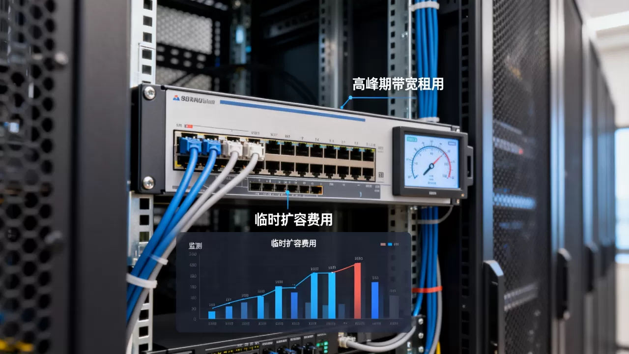 考试系统高峰期带宽租用怎么计价，云服务器带宽临时扩容费用多少钱