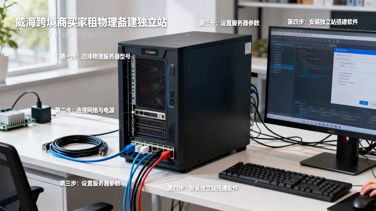 威海跨境电商卖家租物理服务器搭独立站怎么做？租物理服务器搭建独立站详细步骤