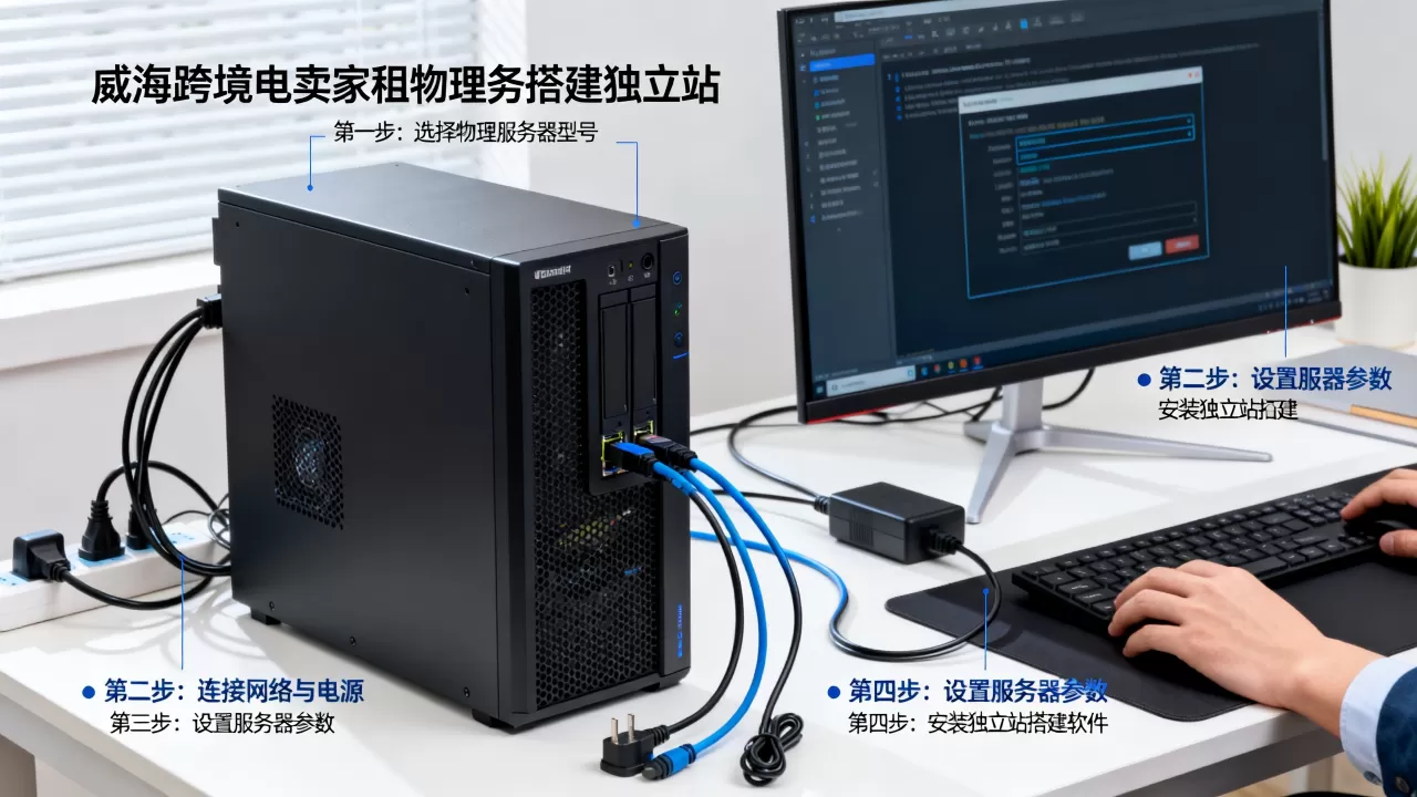 威海跨境电商卖家租物理服务器搭独立站怎么做？租物理服务器搭建独立站详细步骤