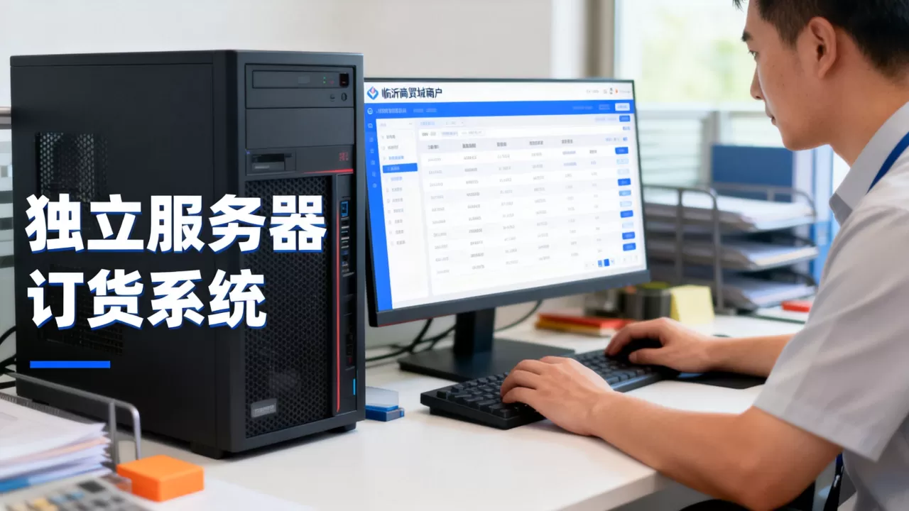 临沂商贸城商户租独立服务器搭订货系统