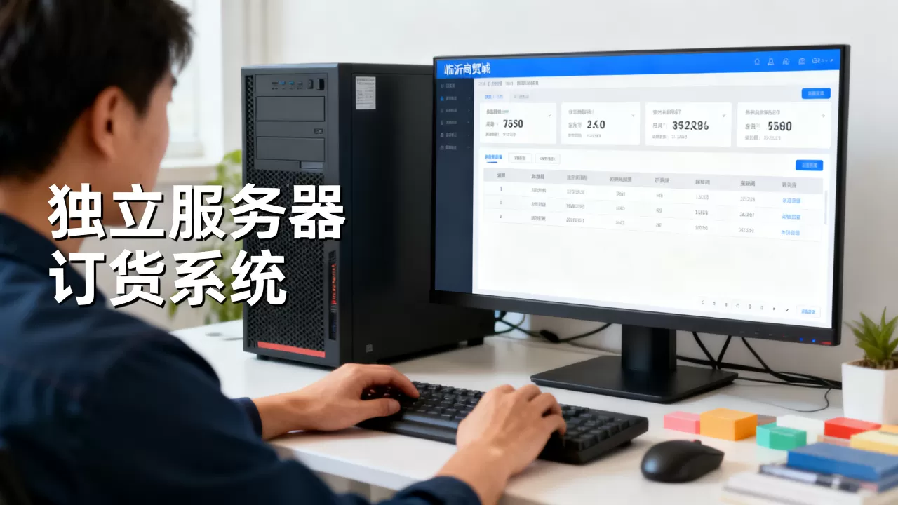临沂商贸城商户租独立服务器搭订货系统