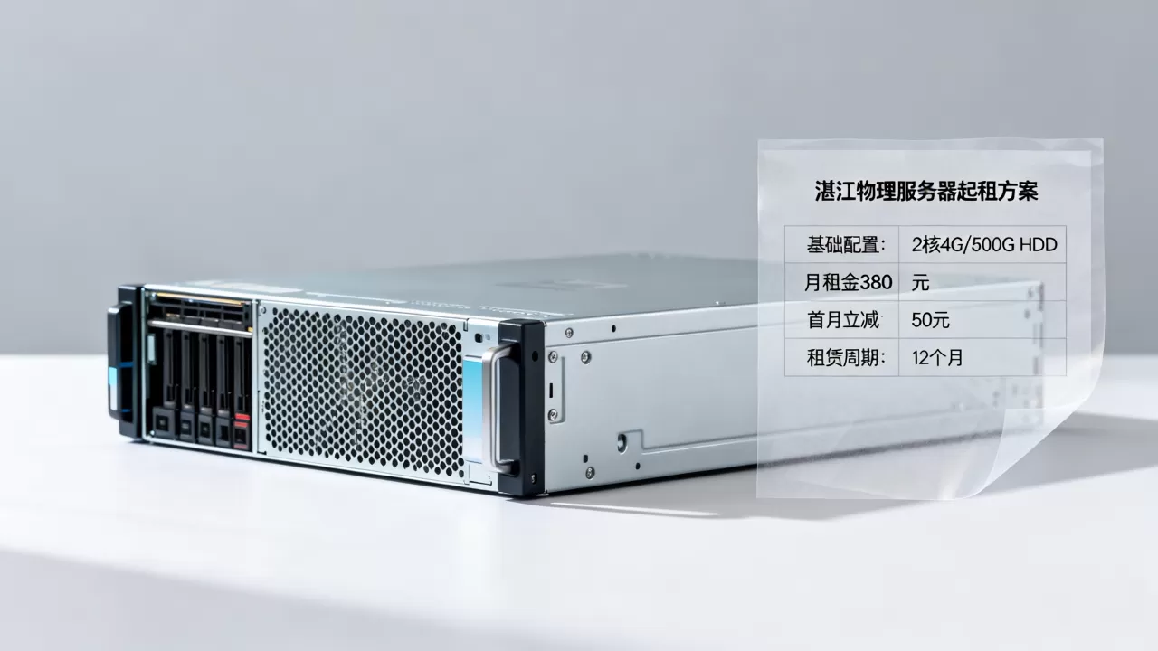 湛江物理服务器怎么起租比较划算一些，价格对比
