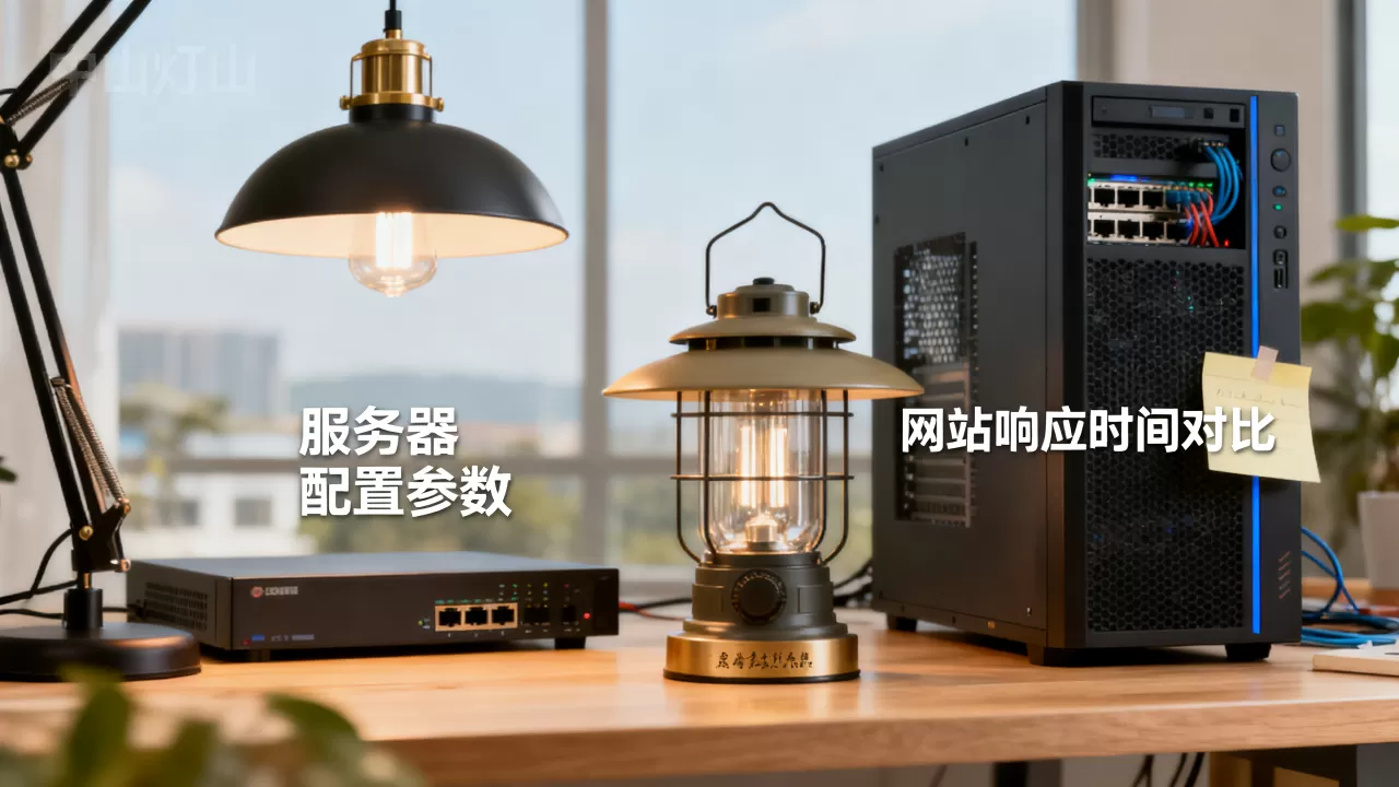中山灯饰官网打开慢怎么办，租独立服务器有用吗