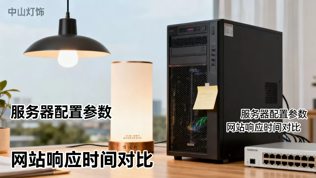 中山灯饰官网打开慢怎么办，租独立服务器有用吗