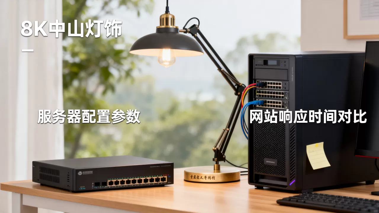 中山灯饰官网打开慢怎么办，租独立服务器有用吗