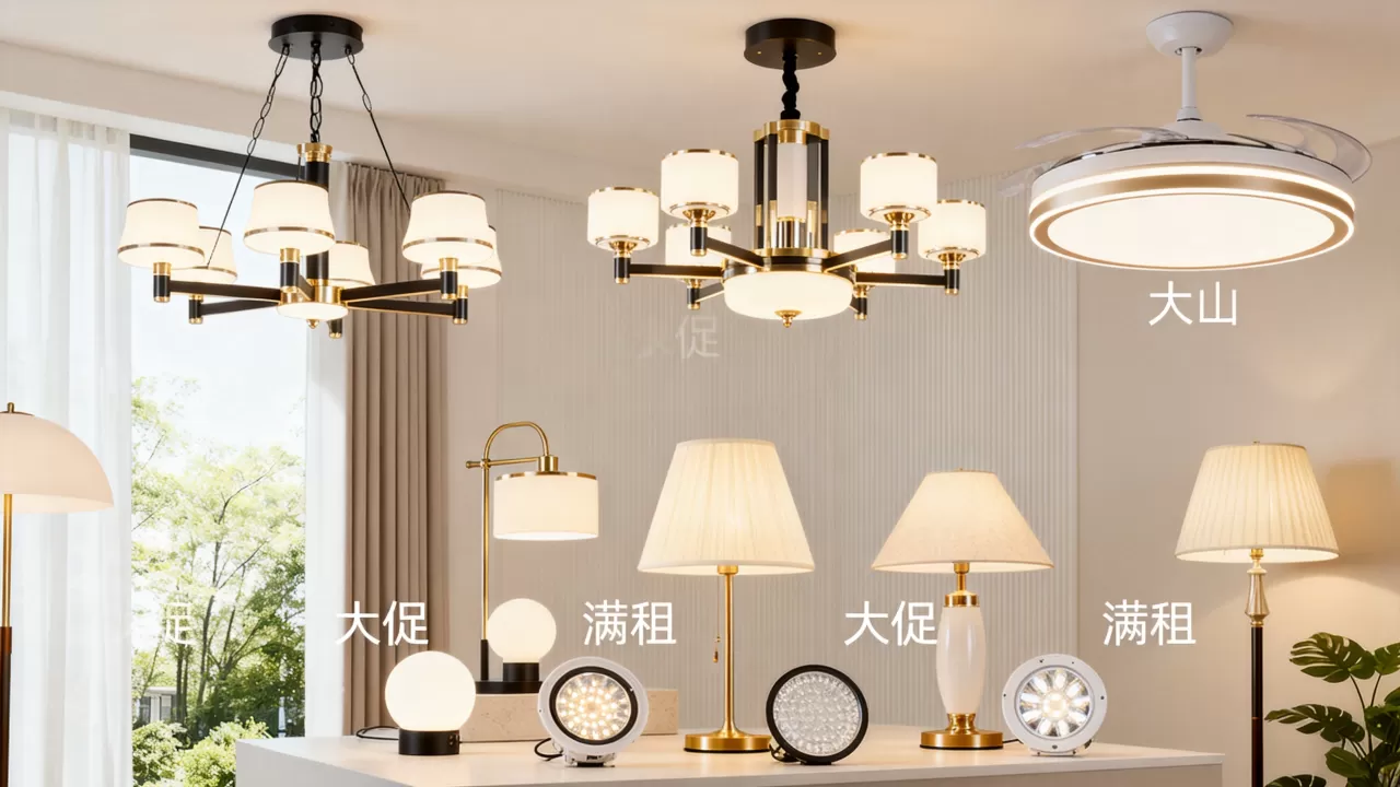 中山灯饰大促带宽跑满租大带宽