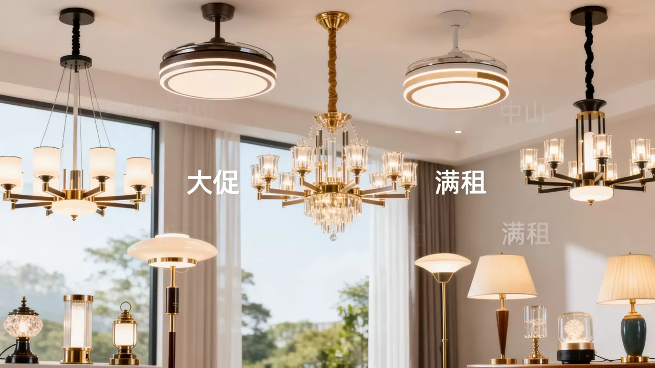 中山灯饰大促带宽跑满租大带宽