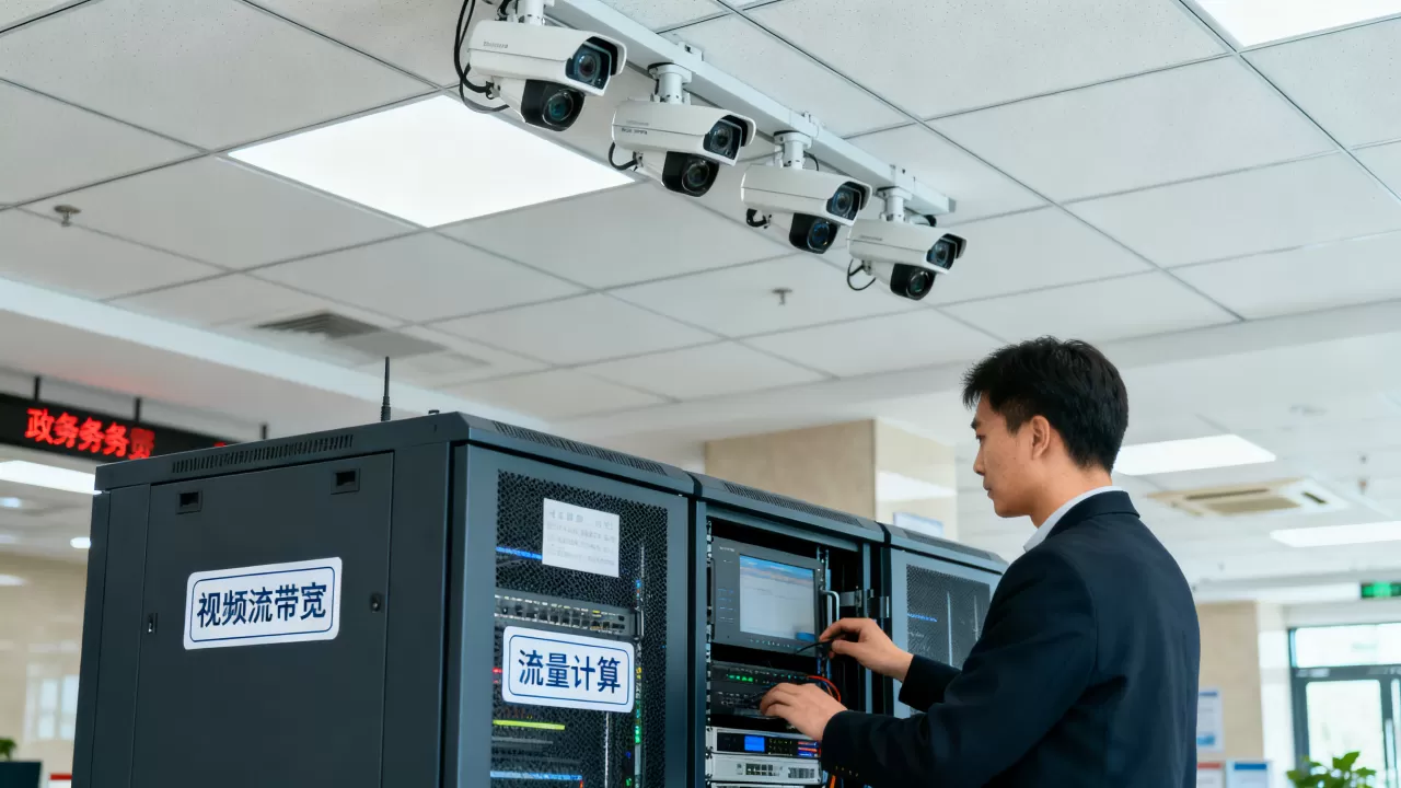 政务服务大厅视频流带宽怎么规划?监控视频流量计算方式 政务服务大厅视频流带宽怎么规划?监控视频流量计算方式