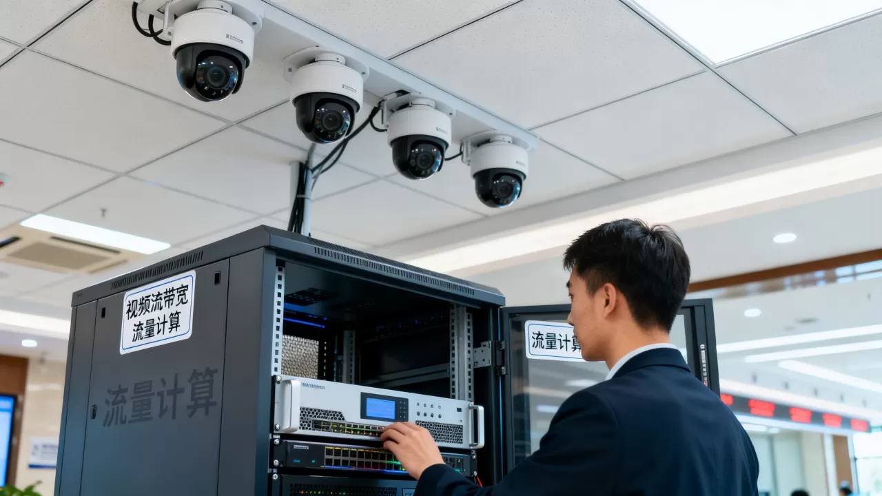 政务服务大厅视频流带宽怎么规划?监控视频流量计算方式 政务服务大厅视频流带宽怎么规划?监控视频流量计算方式
