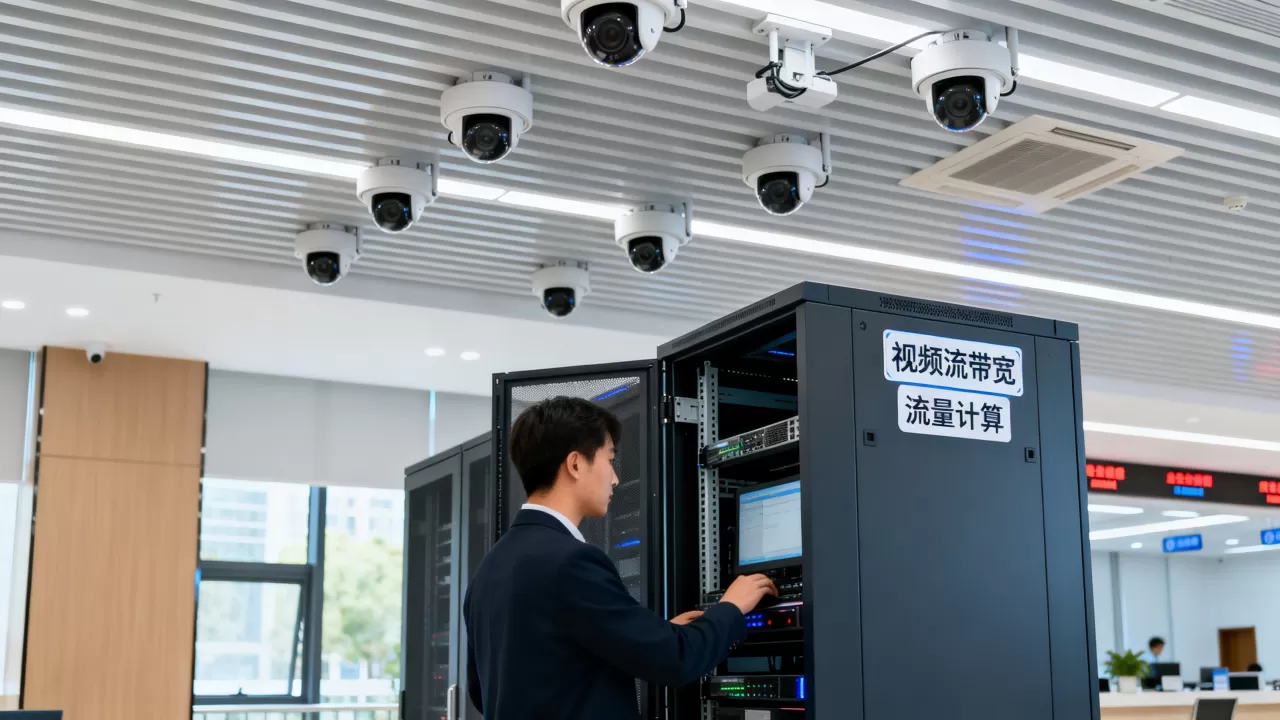 政务服务大厅视频流带宽怎么规划?监控视频流量计算方式 政务服务大厅视频流带宽怎么规划?监控视频流量计算方式