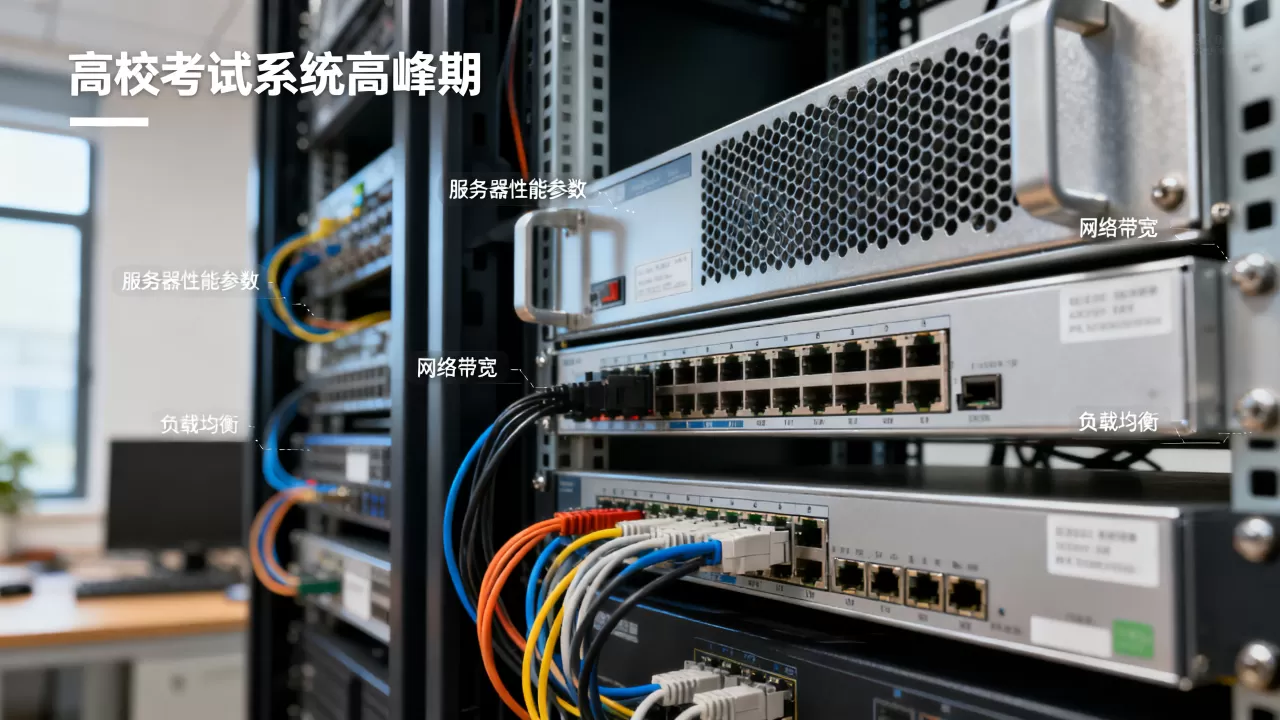高校考试系统高峰期的服务器选型要点 高校考试系统高峰期的服务器选型要点
