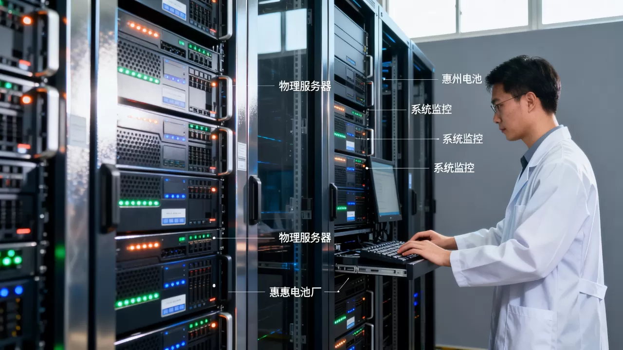 惠州电池厂系统卡顿怎么办，租物理服务器能解决吗？