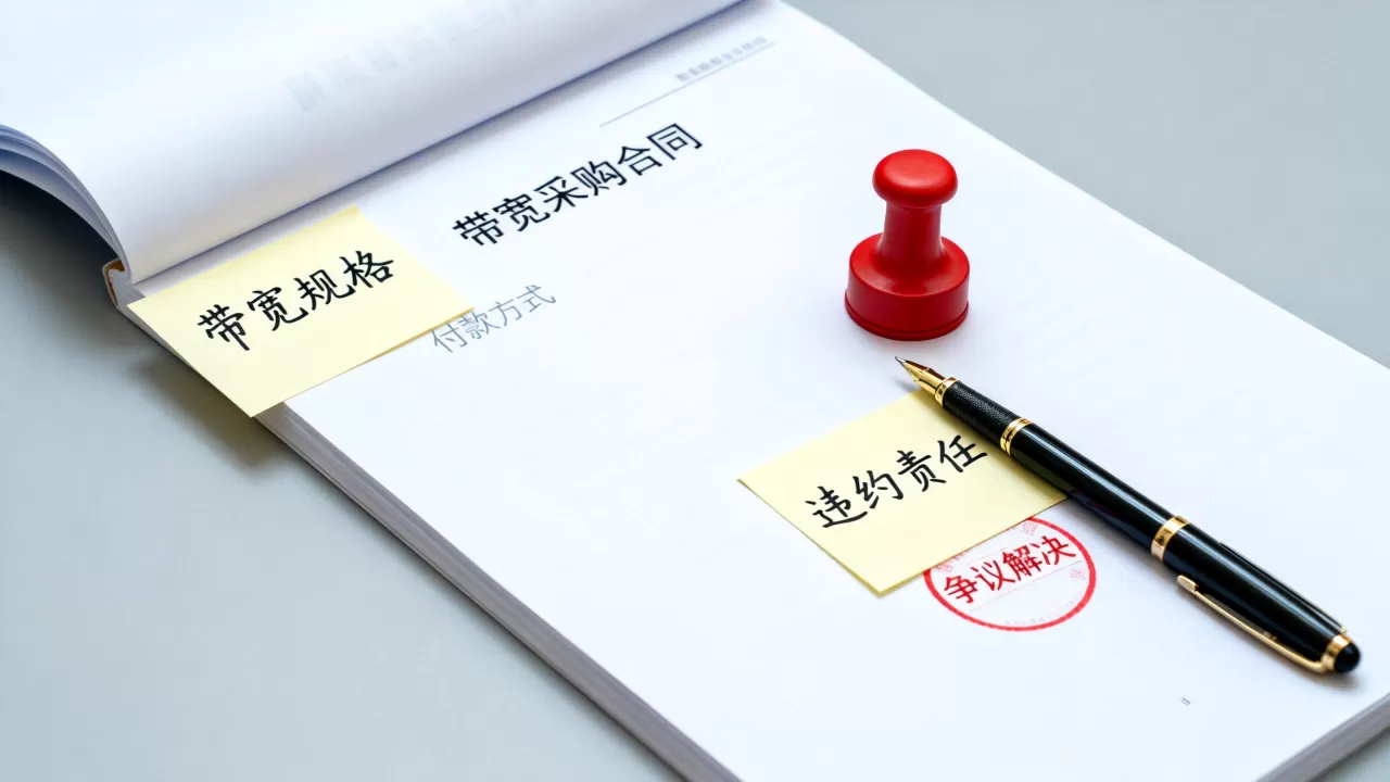 带宽采购合同里需要明确哪些条款？合同细节避坑指南
