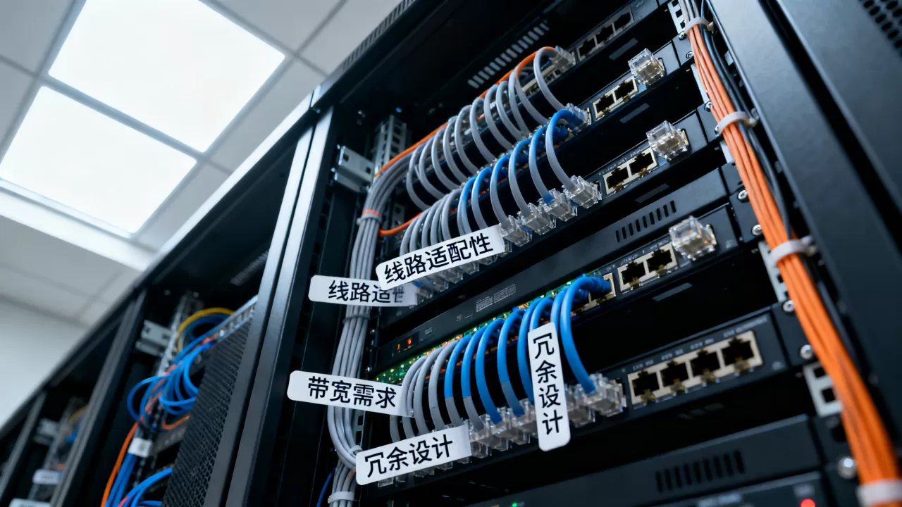 如何判断机房线路适合业务，机房线路选择标准有哪些？