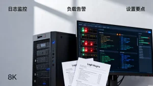 电商服务器日志监控与负载告警要点是什么，如何设置？