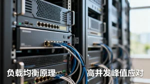 电商服务器负载均衡原理是什么？如何应对高并发峰值？