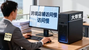 东莞跨境店铺访问慢租大带宽能缓解吗，网站卡顿怎么办