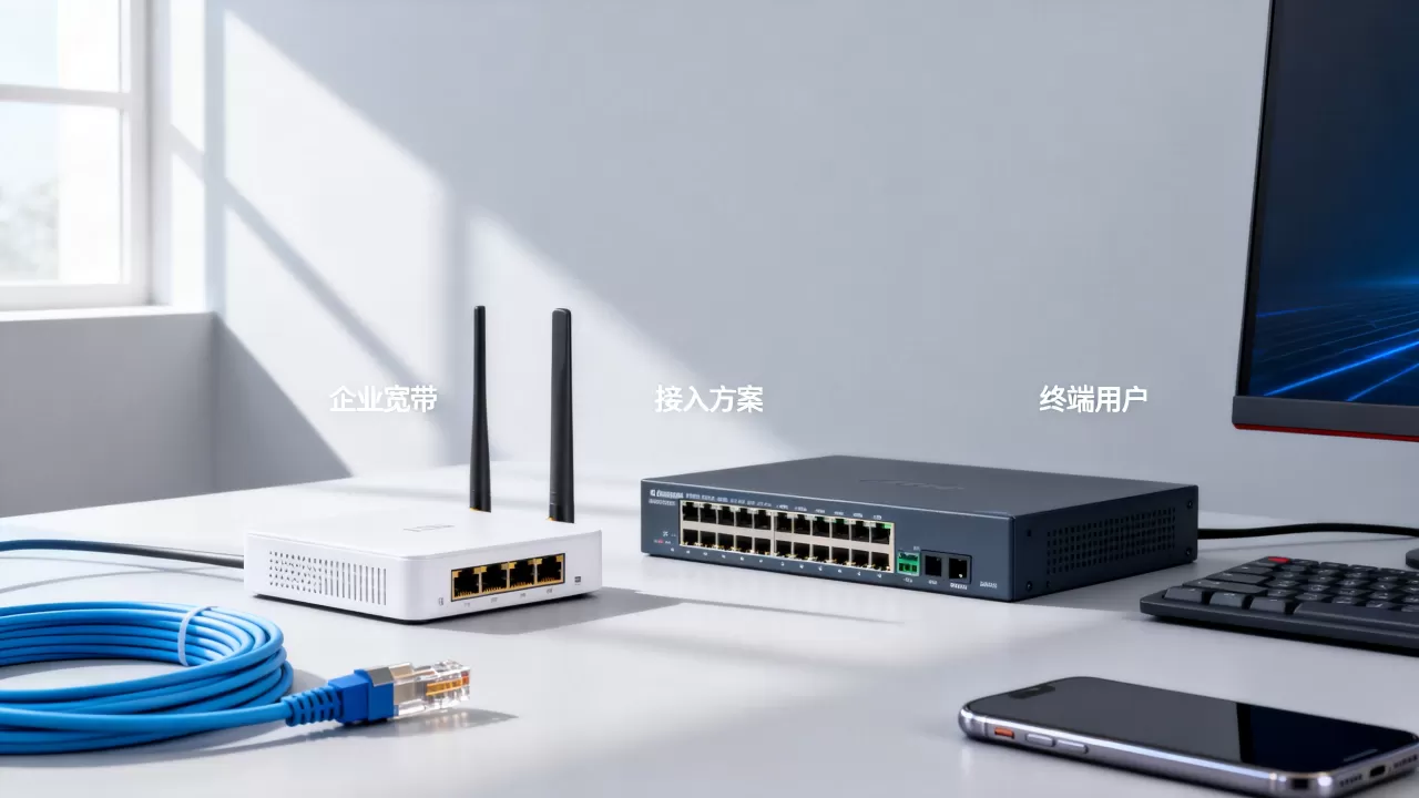 面向终端用户的业务如何选接入线路?企业宽带接入方案怎么选 面向终端用户的业务如何选接入线路?企业宽带接入方案怎么选