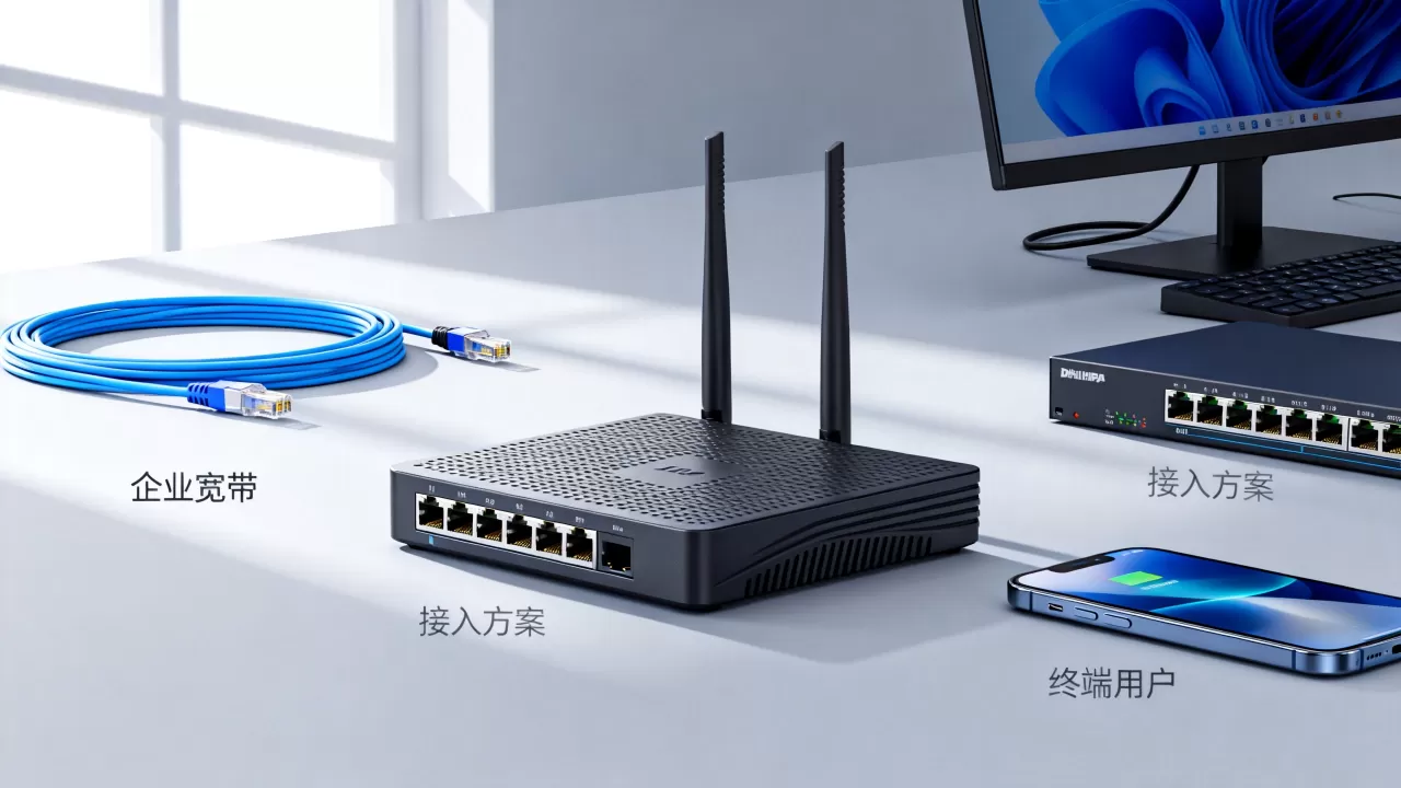 面向终端用户的业务如何选接入线路?企业宽带接入方案怎么选 面向终端用户的业务如何选接入线路?企业宽带接入方案怎么选