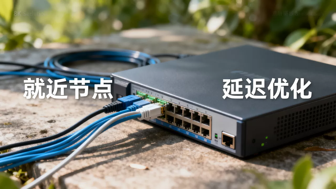 广东出海业务延迟高如何解决？租用就近节点有用吗？