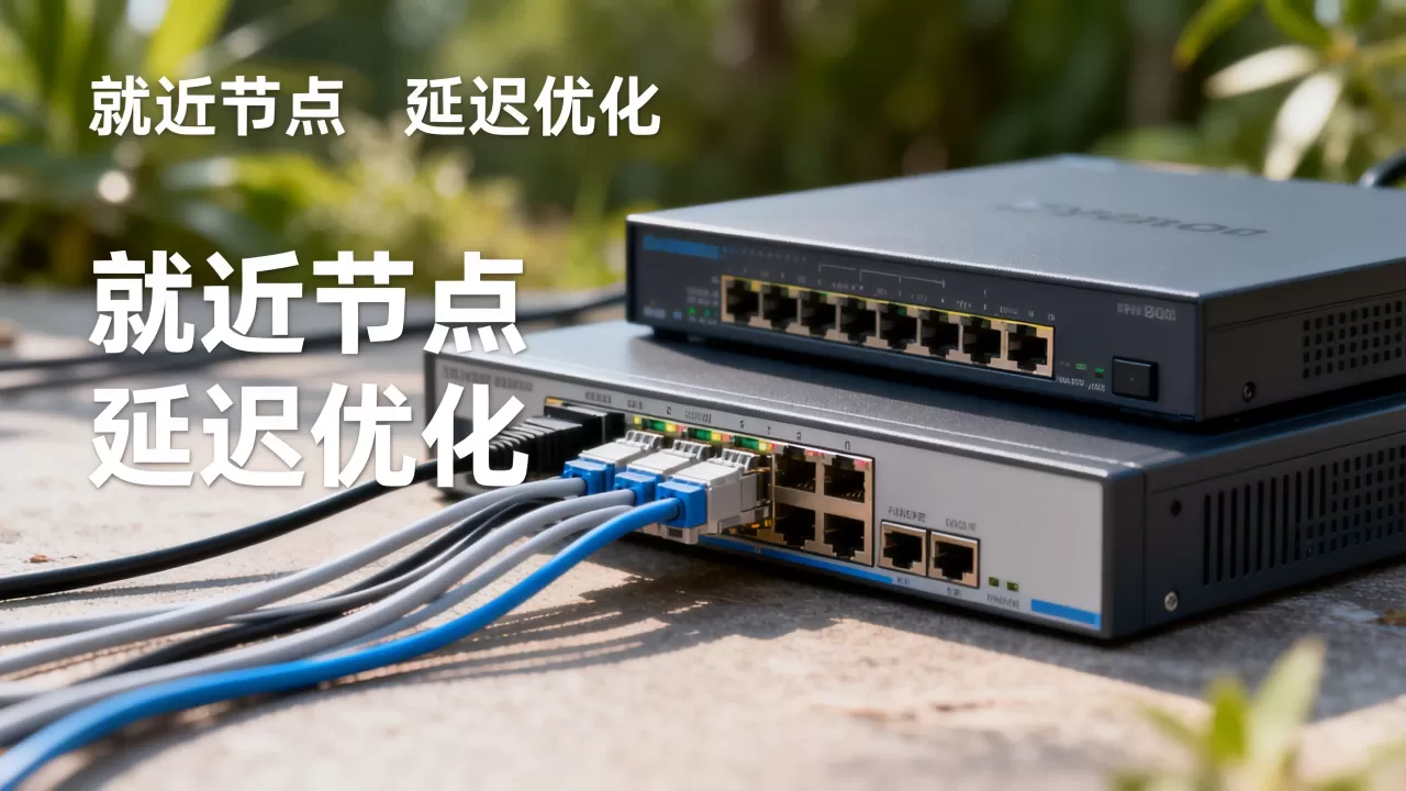 广东出海业务延迟高如何解决？租用就近节点有用吗？