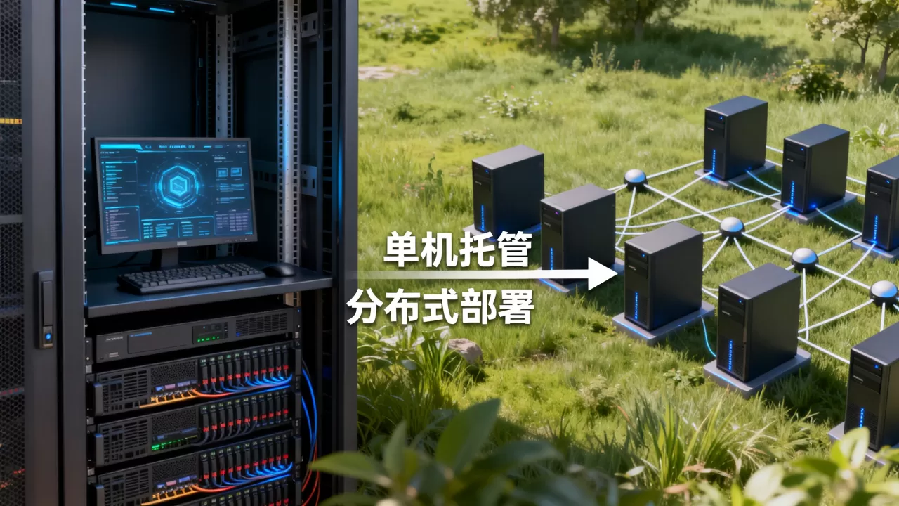 服务器单机托管和分布式部署到底有什么区别 服务器单机托管和分布式部署到底有什么区别