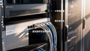 广东开服卡顿怎么办？大带宽如何顶住高并发，服务器带宽选择