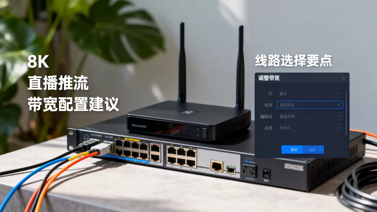 直播推流业务如何配置带宽与线路?直播推流带宽多少合适 直播推流业务如何配置带宽与线路?直播推流带宽多少合适