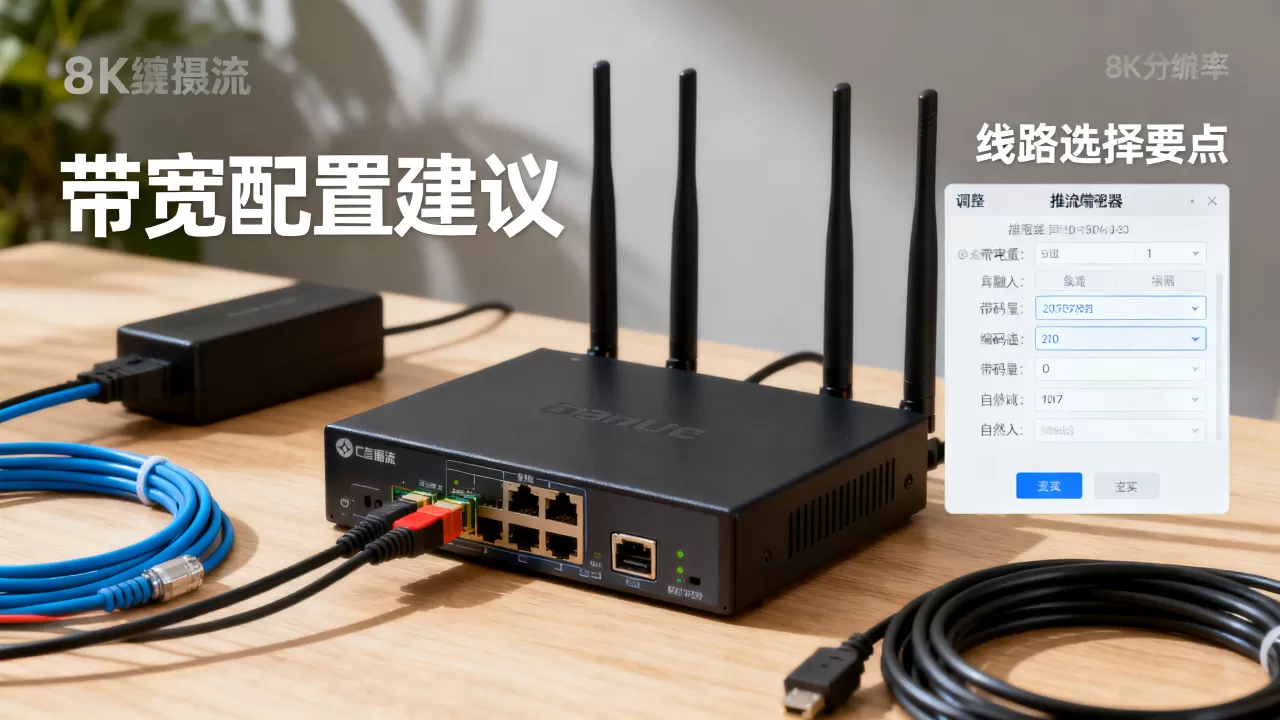 直播推流业务如何配置带宽与线路?直播推流带宽多少合适 直播推流业务如何配置带宽与线路?直播推流带宽多少合适