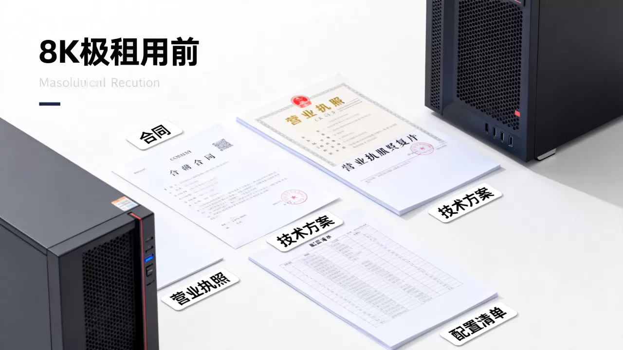 广东服务器租用前要备哪些资料
