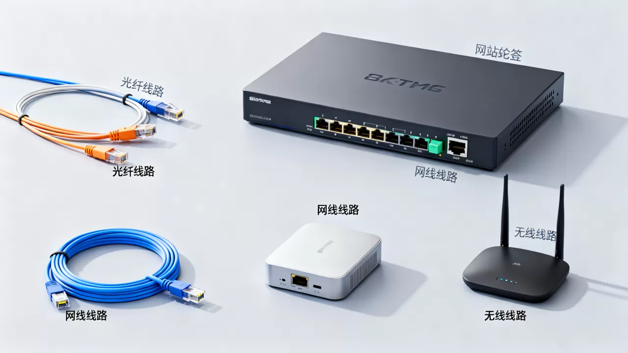 网站托管场景下线路类型的选择方法