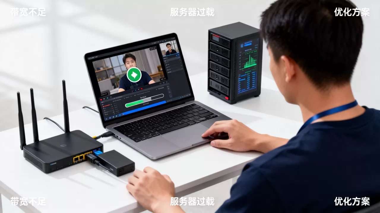 晚高峰直播间卡顿到底是带宽不够还是服务器过载,怎么解决 晚高峰直播间卡顿到底是带宽不够还是服务器过载,怎么解决