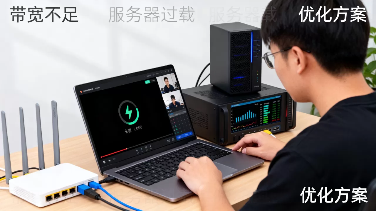 晚高峰直播间卡顿到底是带宽不够还是服务器过载,怎么解决 晚高峰直播间卡顿到底是带宽不够还是服务器过载,怎么解决