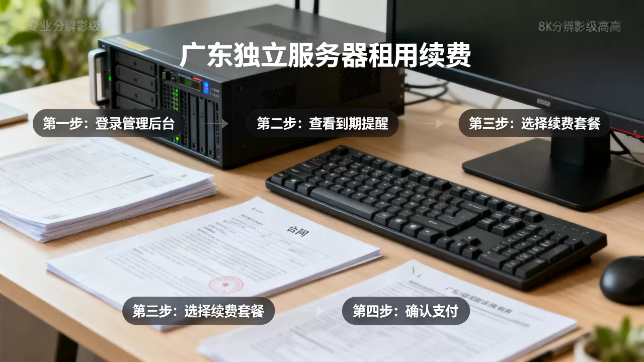 广东独立服务器租用到期的续费怎么操作,续费流程步骤详解? 广东独立服务器租用到期的续费怎么操作,续费流程步骤详解?