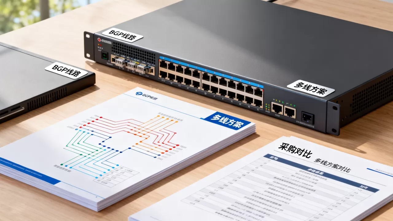 BGP 线路与多线方案在采购上的差别 BGP 线路与多线方案在采购上的差别