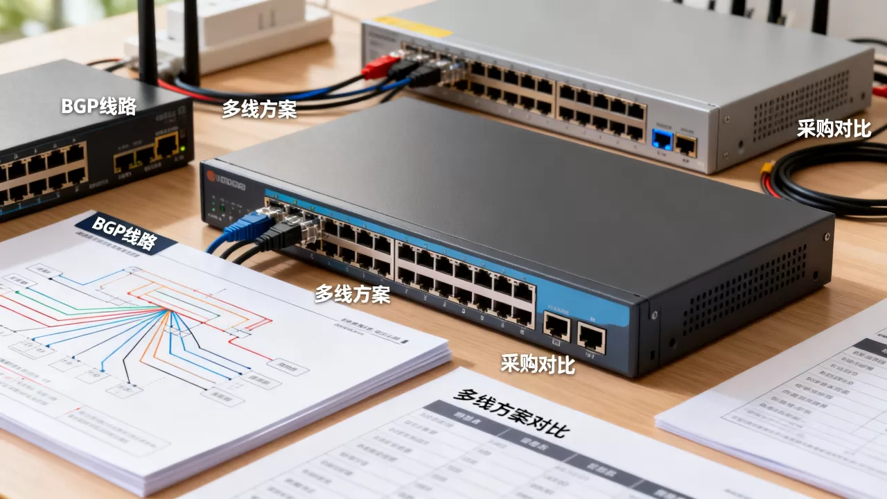 BGP 线路与多线方案在采购上的差别 BGP 线路与多线方案在采购上的差别