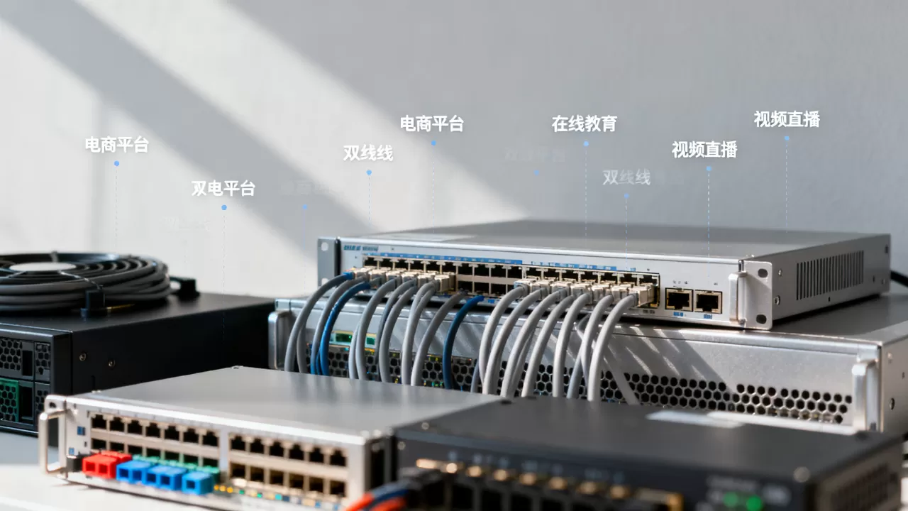 双线机房带宽适合承载哪些业务类型