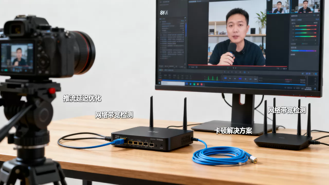 电商直播推流延迟问题怎么解决，直播画面卡顿优化方法