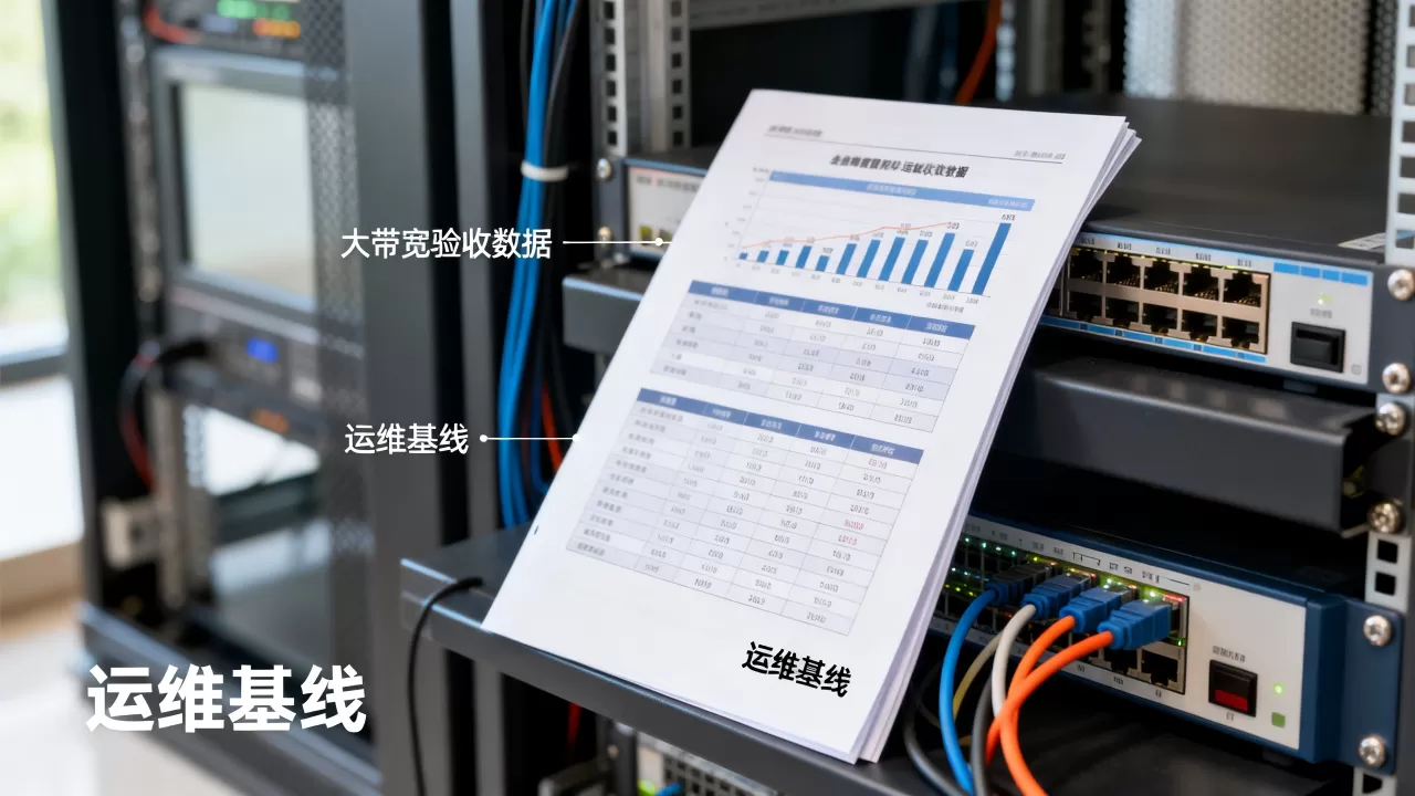 大带宽验收数据如何归入运维基线?带宽验收数据纳入运维基线技巧 大带宽验收数据如何归入运维基线?带宽验收数据纳入运维基线技巧