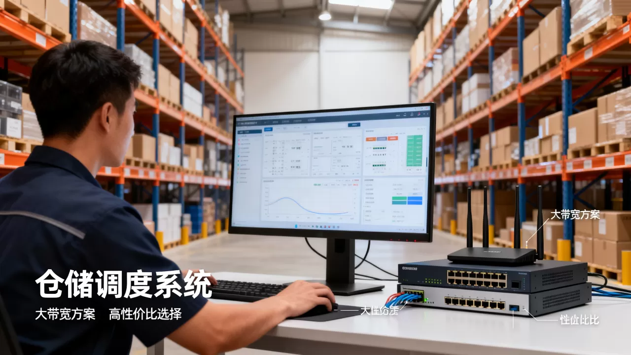 嘉兴仓储调度卡顿租大带宽能否改善，企业如何选择高性价比带宽方案