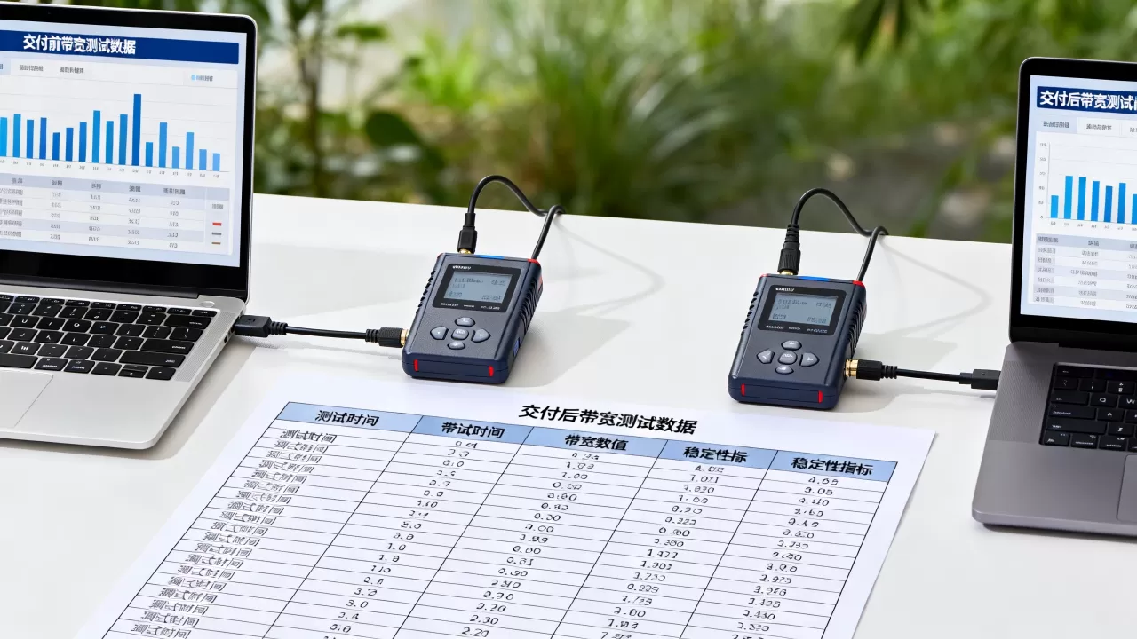交付前后的带宽对比记录怎么做?带宽测试方法有哪些? 交付前后的带宽对比记录怎么做?带宽测试方法有哪些?